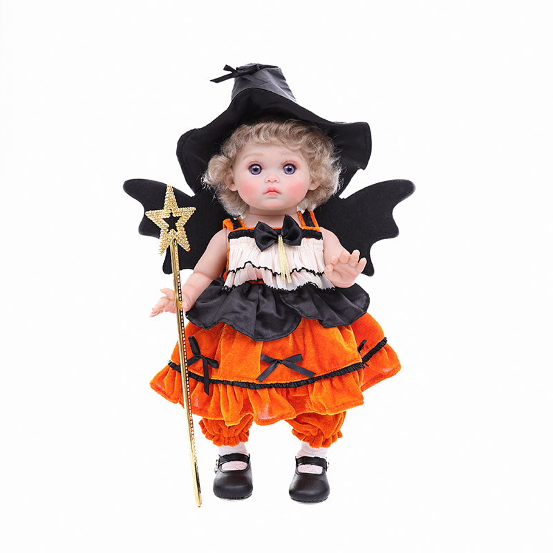 18-Inch/45cm Vinyl Realistic Reborn Baby Doll, Halloween-Themed Limited Edition Dolls - Reborn Doll Australia