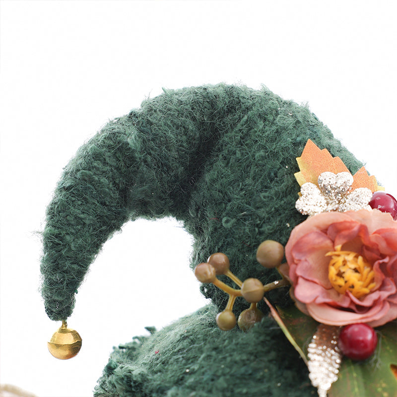 16-Inch/40cm Vinyl Forest Sprite Green Doll - Reborn Doll Australia