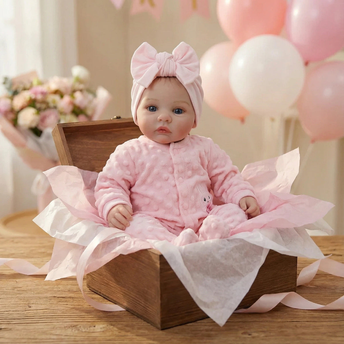 Realistic 18 inch reborn doll