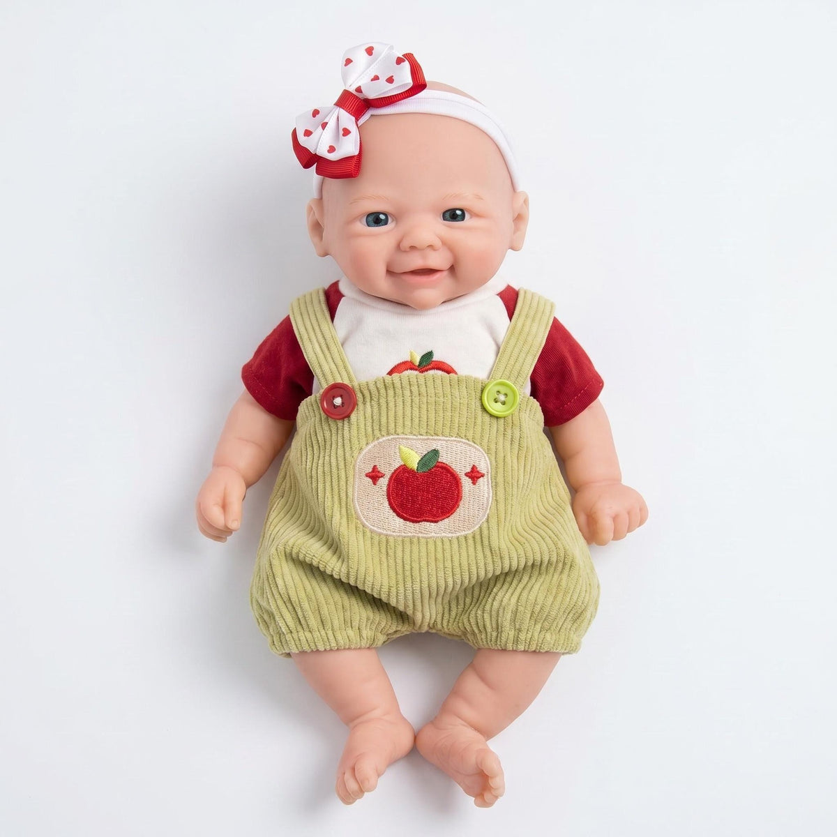 12Inch Mouth can Open smile Super Soft Solid Silione Comes With Pacifer Squishy Elastic