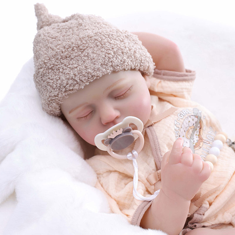Adorable Sleeping Lifelike Newborn Girl Baby Doll 20 Inch/50cm - Reborn Doll Australia