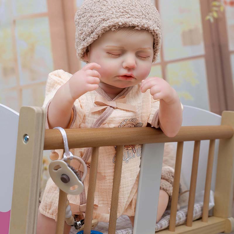 Adorable Sleeping Lifelike Newborn Girl Baby Doll 20 Inch/50cm - Reborn Doll Australia