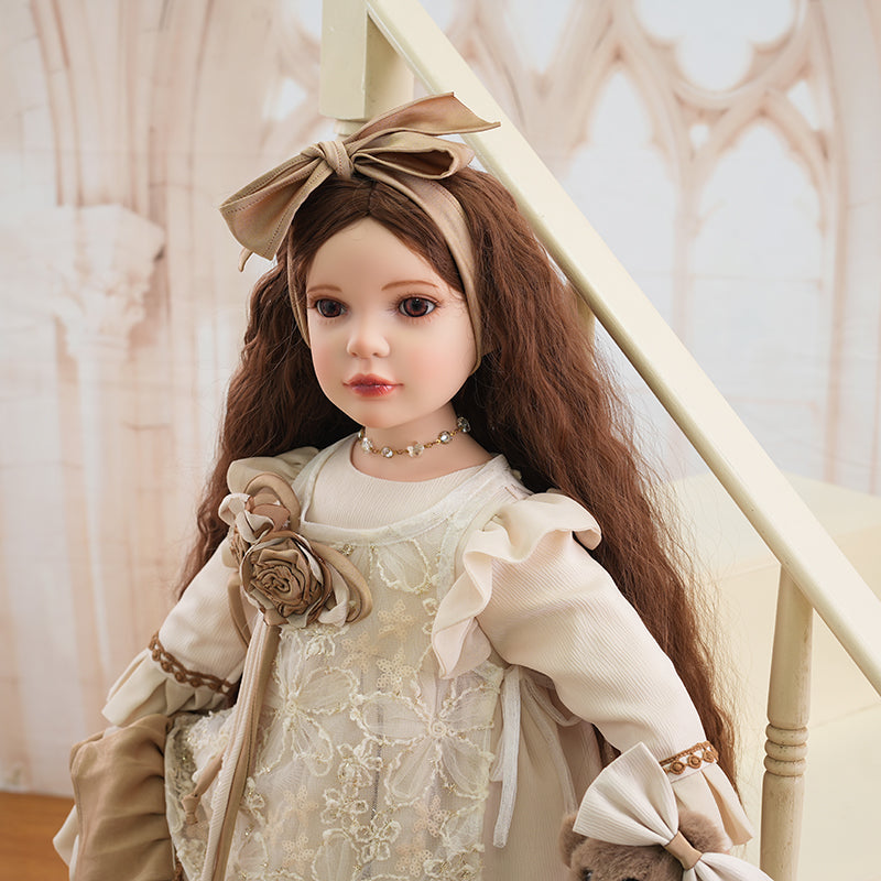 Hand-painted 28 Inch/70 Modern Elegance Collectible Girl Dolls - Reborn Doll Australia