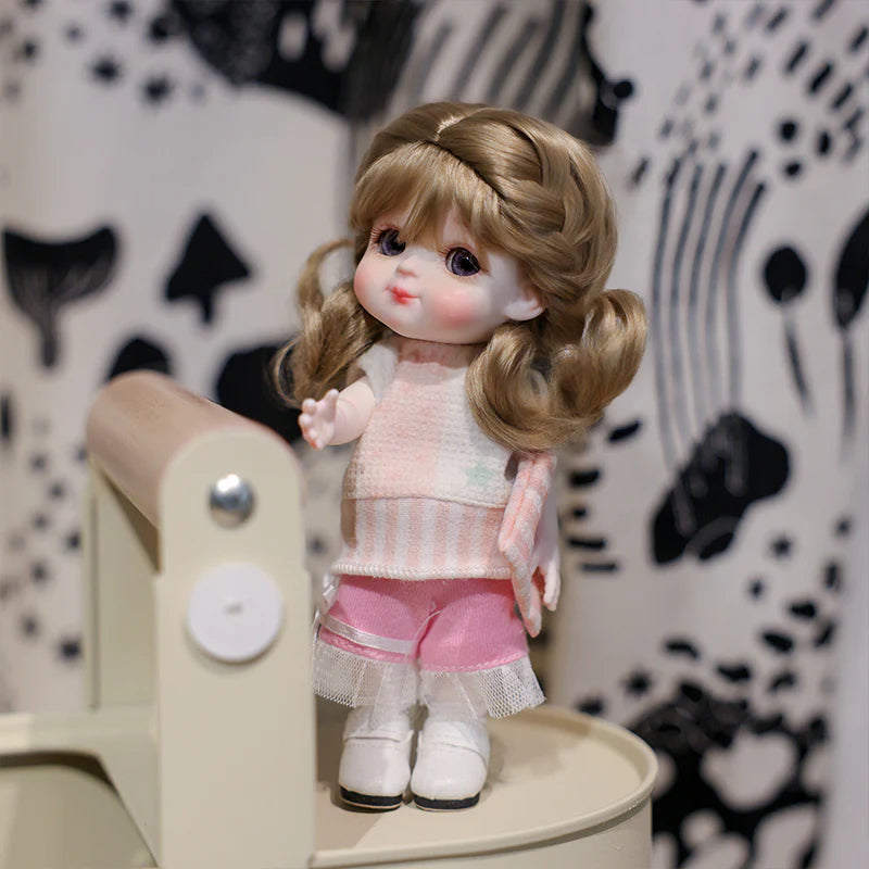 6-Inch/15cm Porcelain Doll · Bunny Ears Edition - Reborn Doll Australia
