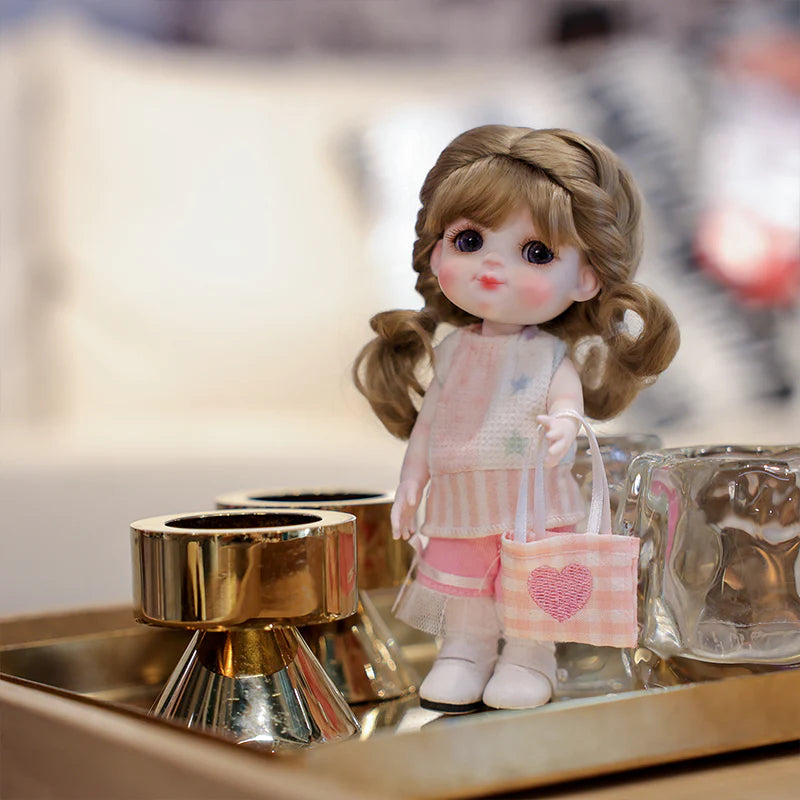 6-Inch/15cm Porcelain Doll · Bunny Ears Edition - Reborn Doll Australia