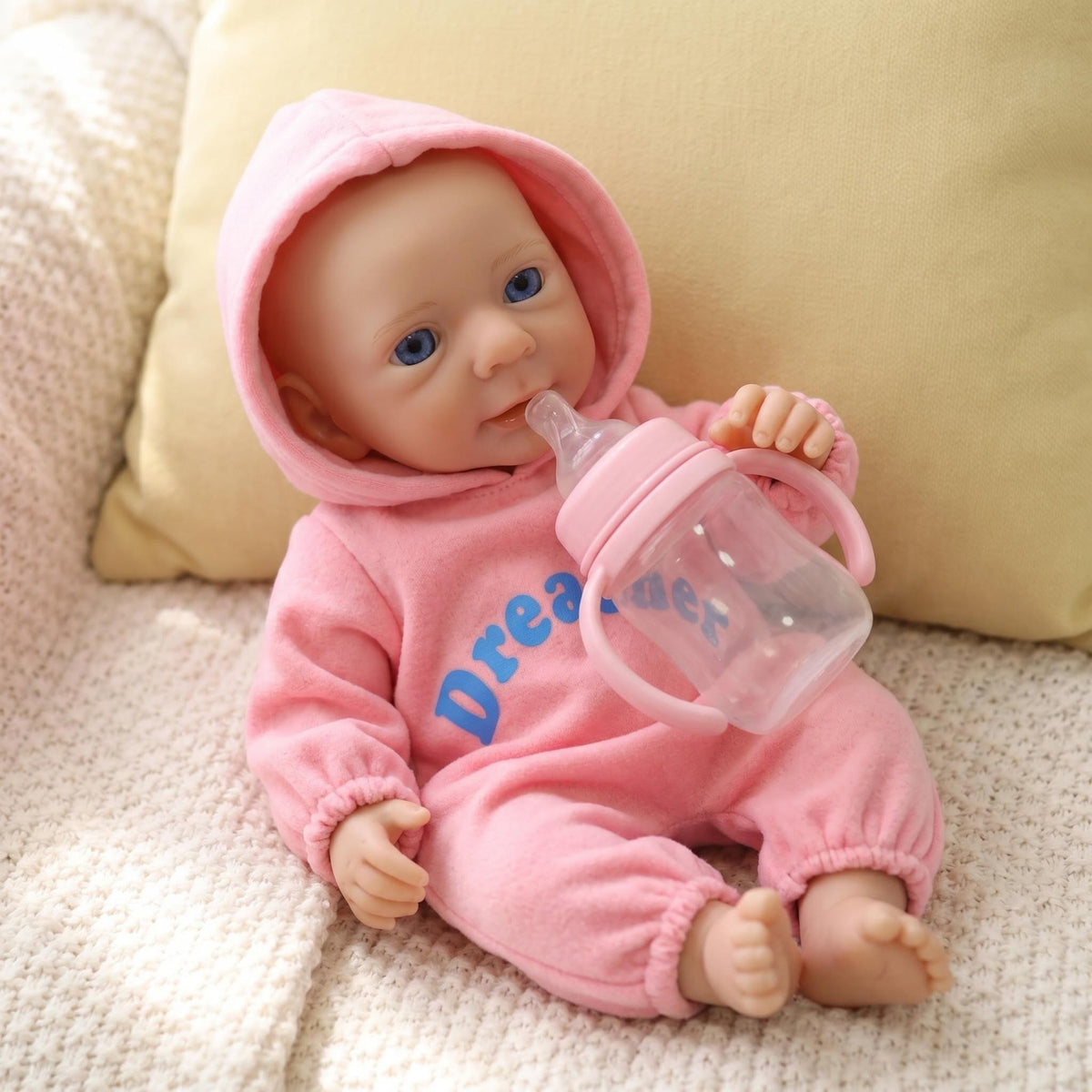12 Inch Reborn Baby Dolls Full Body Silicone Super Realistic Newborn Dolls Simulation Real Life