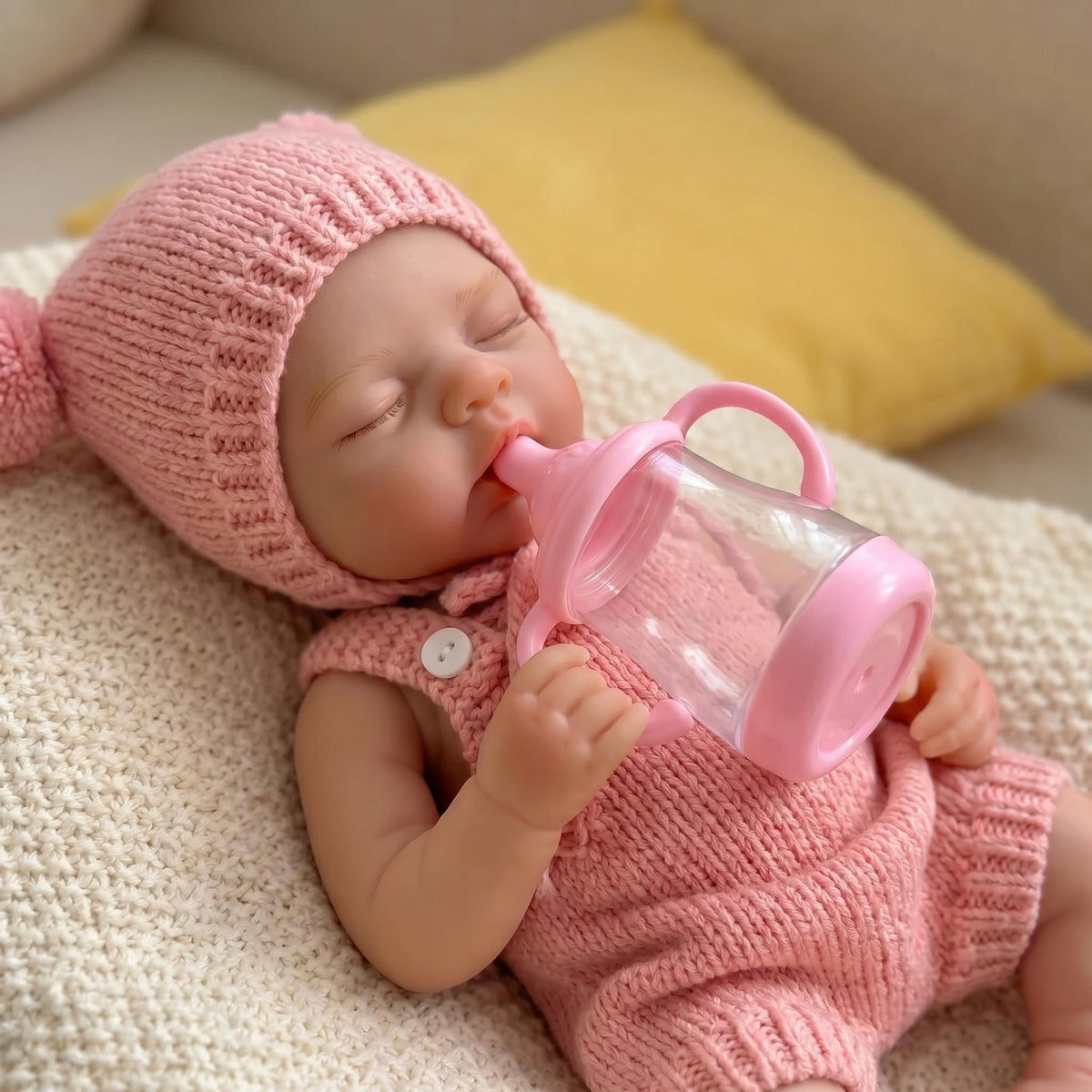 12inch 30CM Full Solid Silicone Reborn Baby Doll Flexible Stretchy Super Soft Realistic Dolls Best Gift