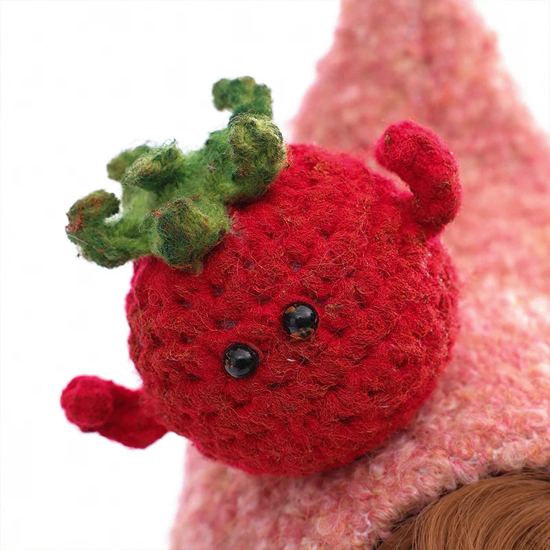 18 Inch/45cm Vinyl Lifelike Reborn Baby Doll in Tomato Costume - Reborn Doll Australia