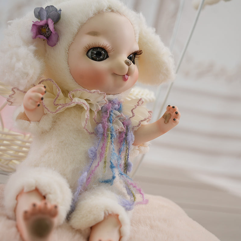 Posable Porcelain Puppy Doll Ball-Jointed Doll (BJD) 10 Inch/25cm - Reborn Doll Australia