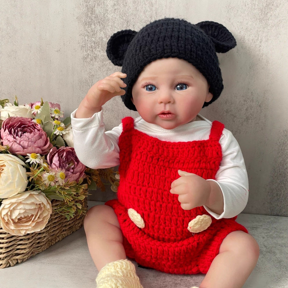 50cm 3D High Color Simulated Baby Full Vinyl Rebirth Doll children's gift