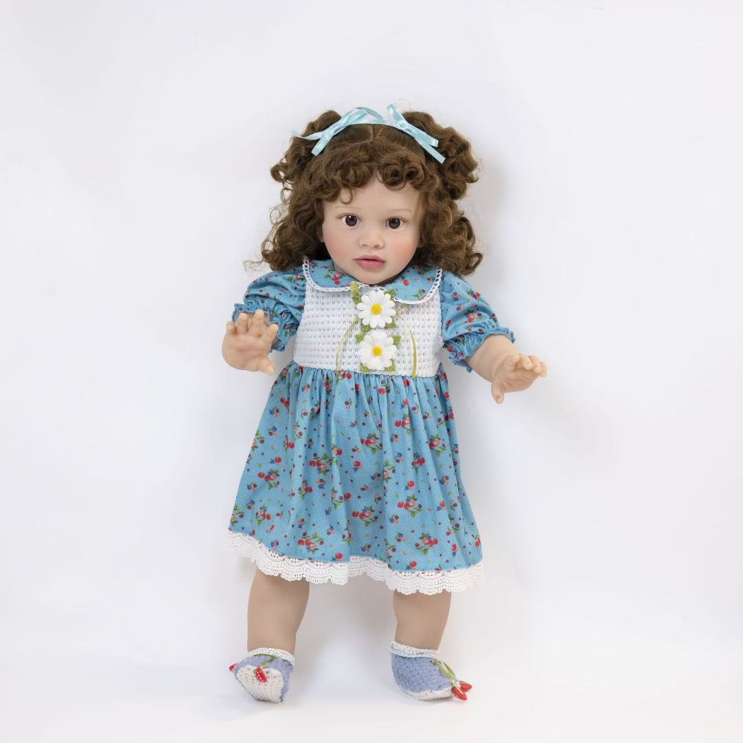 26 Inch Cloth‑Body Lifelike Doll, Cherished Keepsake Toy for Kids and Adult Collectors