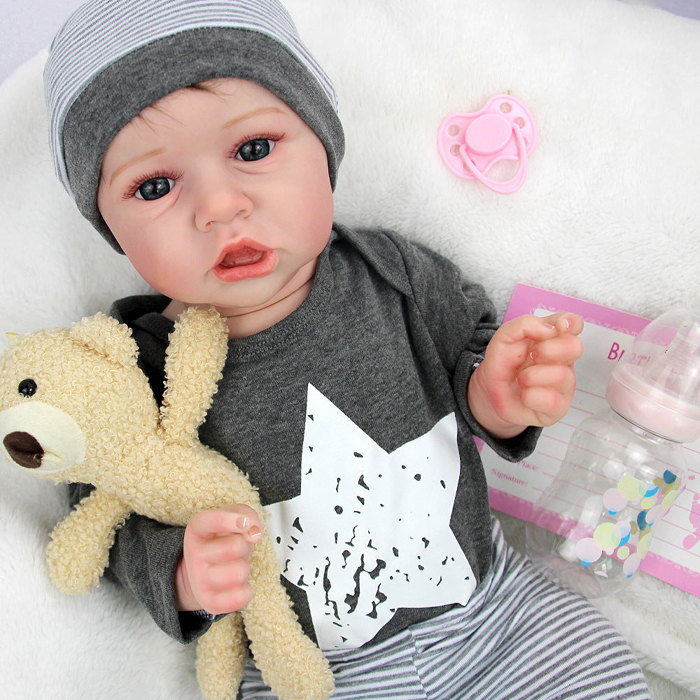 Reborn Baby Doll, 22 Inch Lifelike Realistic Baby Doll