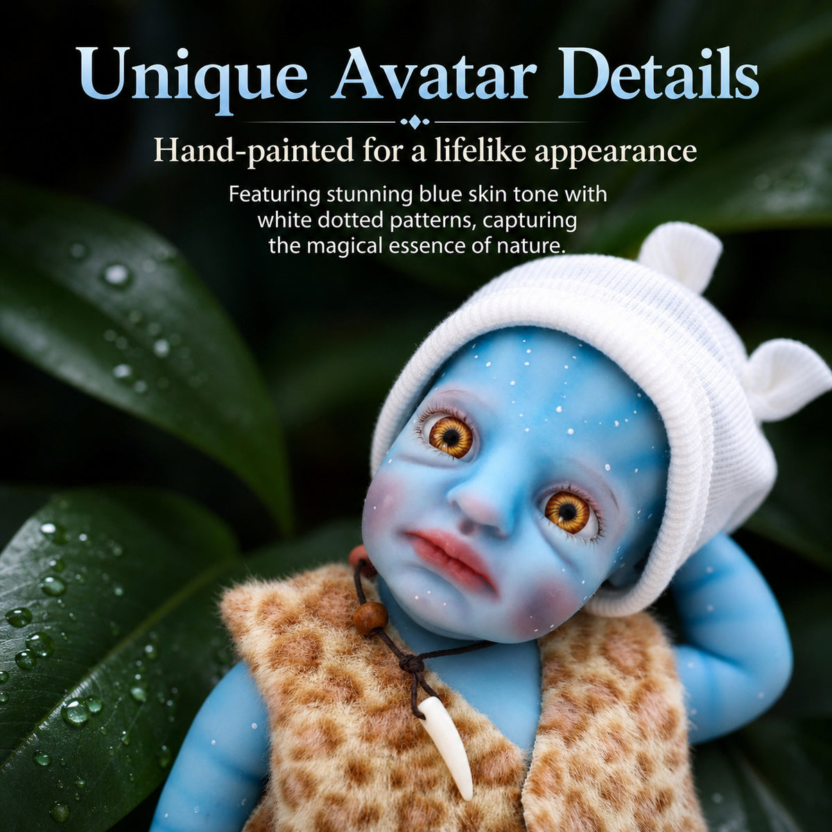 12 inch Avatar reborn dolls with Full Solid Silicone simulation toy doll for gifts, doll Avatar skin color