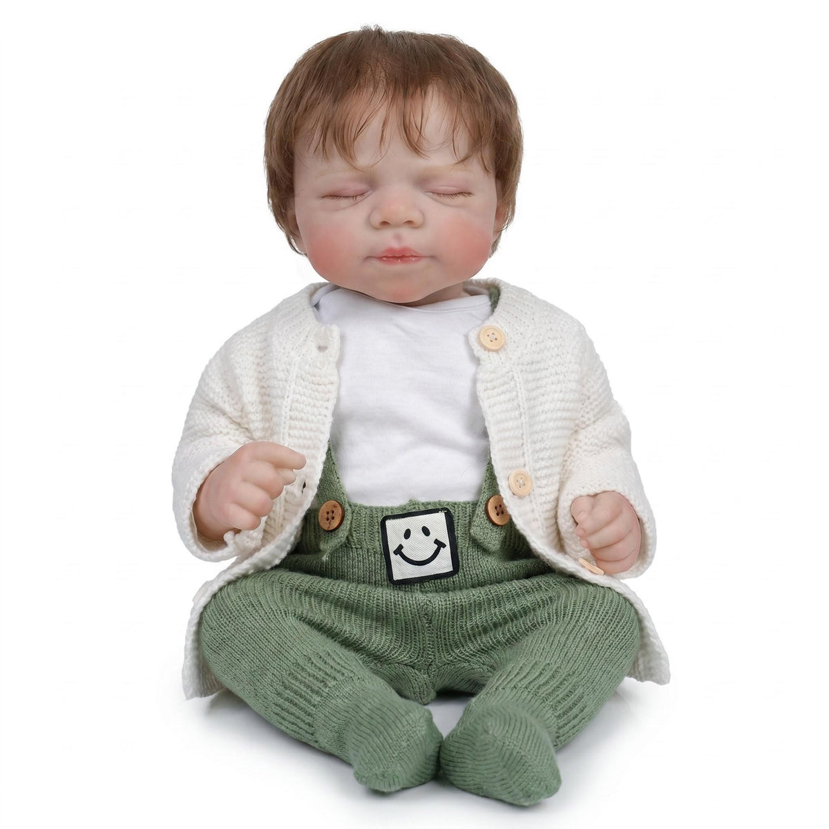 19inch Real Looking Reborn Dolls Full vinyl Body Newborn Babies Doll for Girl for gift