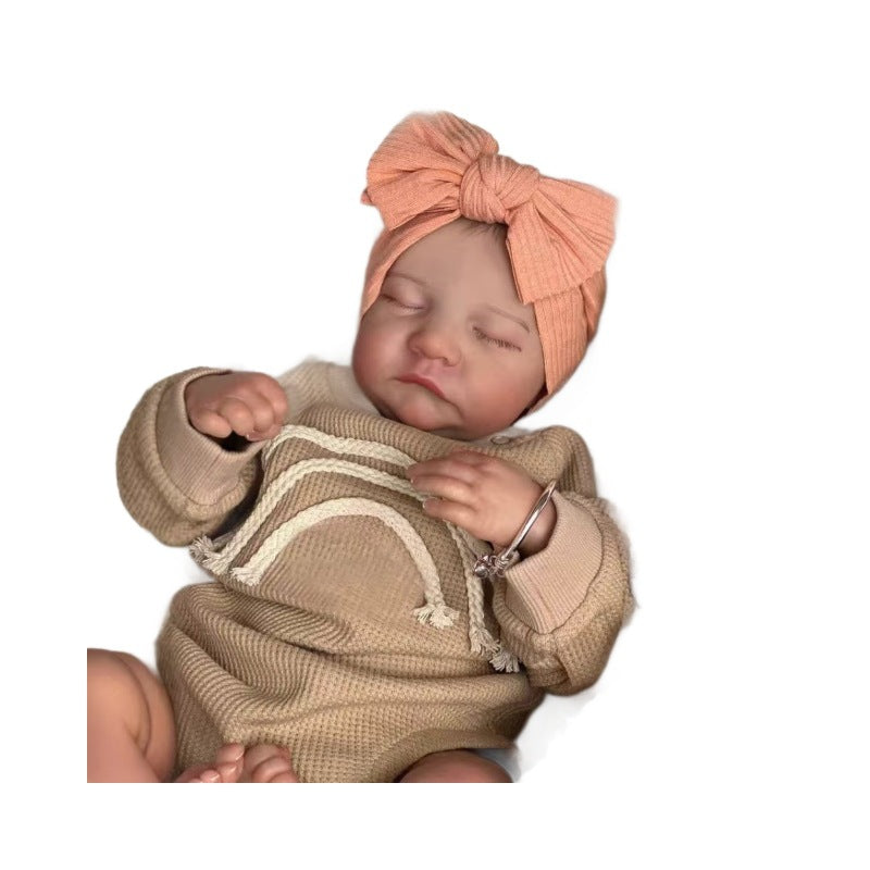 19 Inch Lifelike Sleeping Reborn Baby Dolls Girl