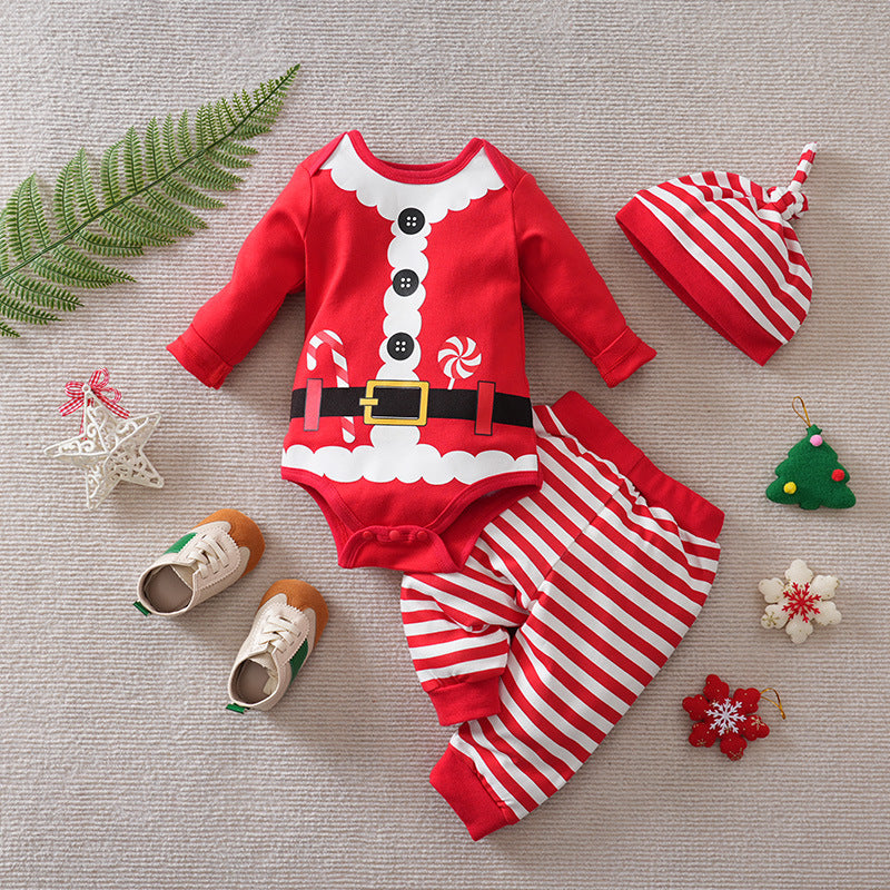 Suitable for 23/26/28 inch Christmas baby bodysuits