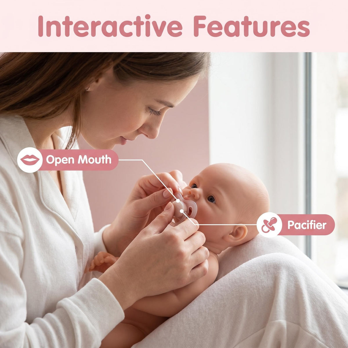 12 inch Full Silicone Body Reborn Doll Realistic and Newborn, Soft Silicone for Babies A Gift for My Partner