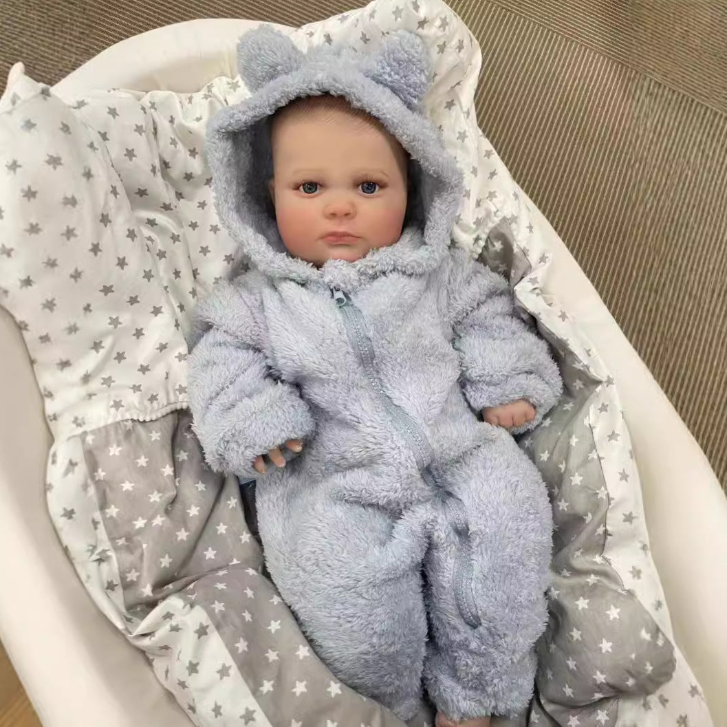 24 inch Infant Cloth Body Newborn Reborn Baby Dolls Sweet Handmade Gifts for Girls