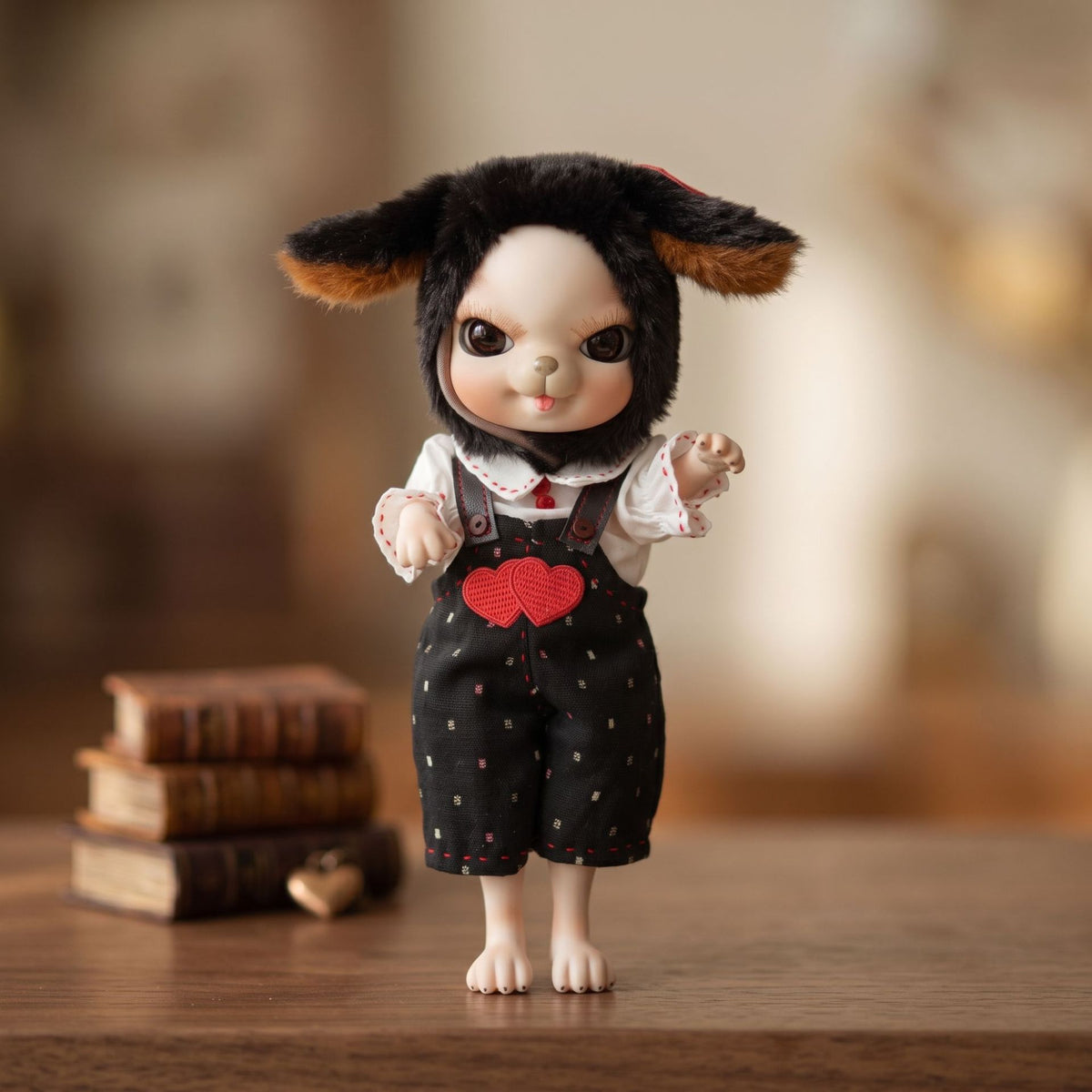 10 inch Delicate ceramic body doll with ball joint design, Toy Gift for Girls & Doll Collectors