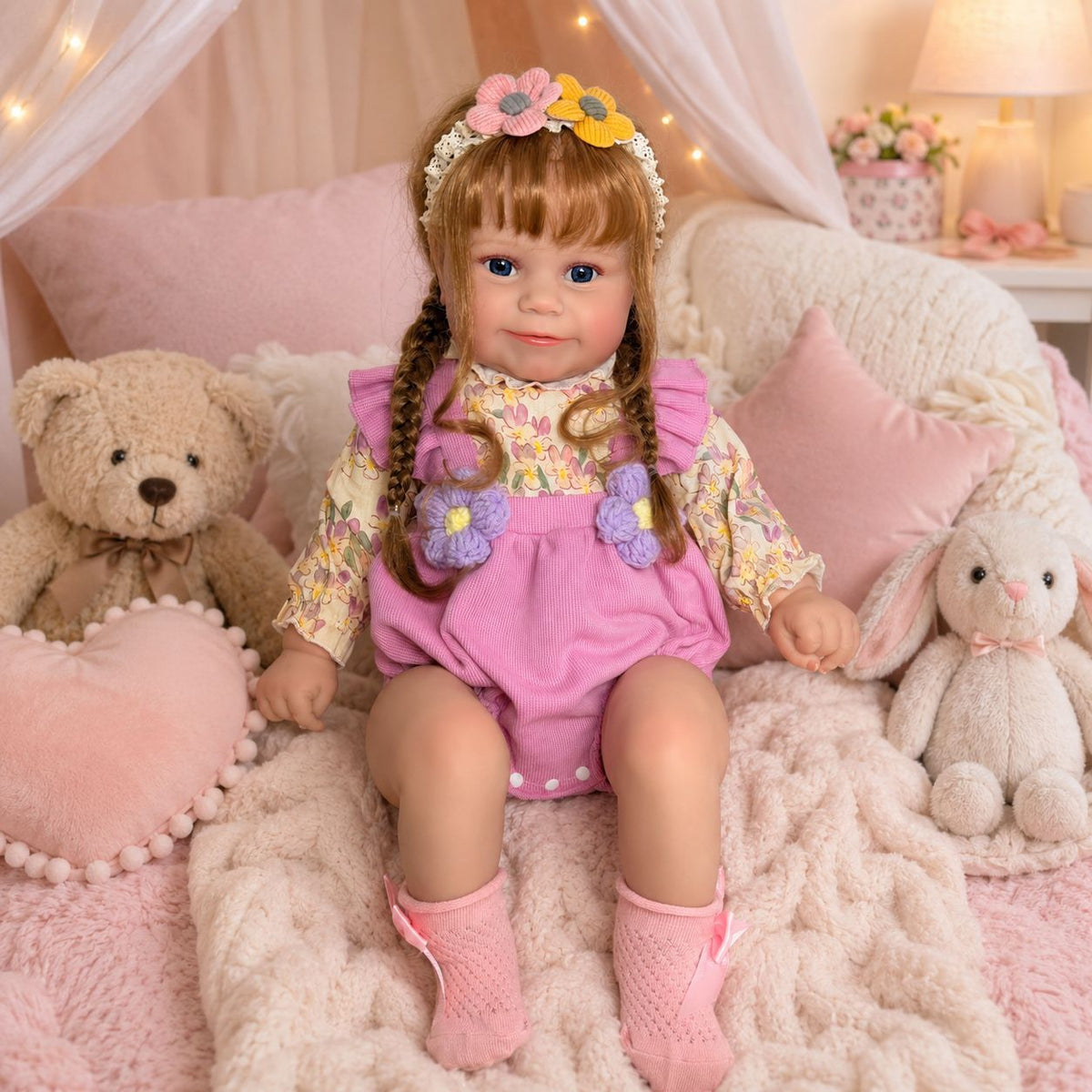 Thoughtful 24 Inch with Cloth Body Doll, Ideal Gift Choice to Mark Birthdays and Holiday Festivities