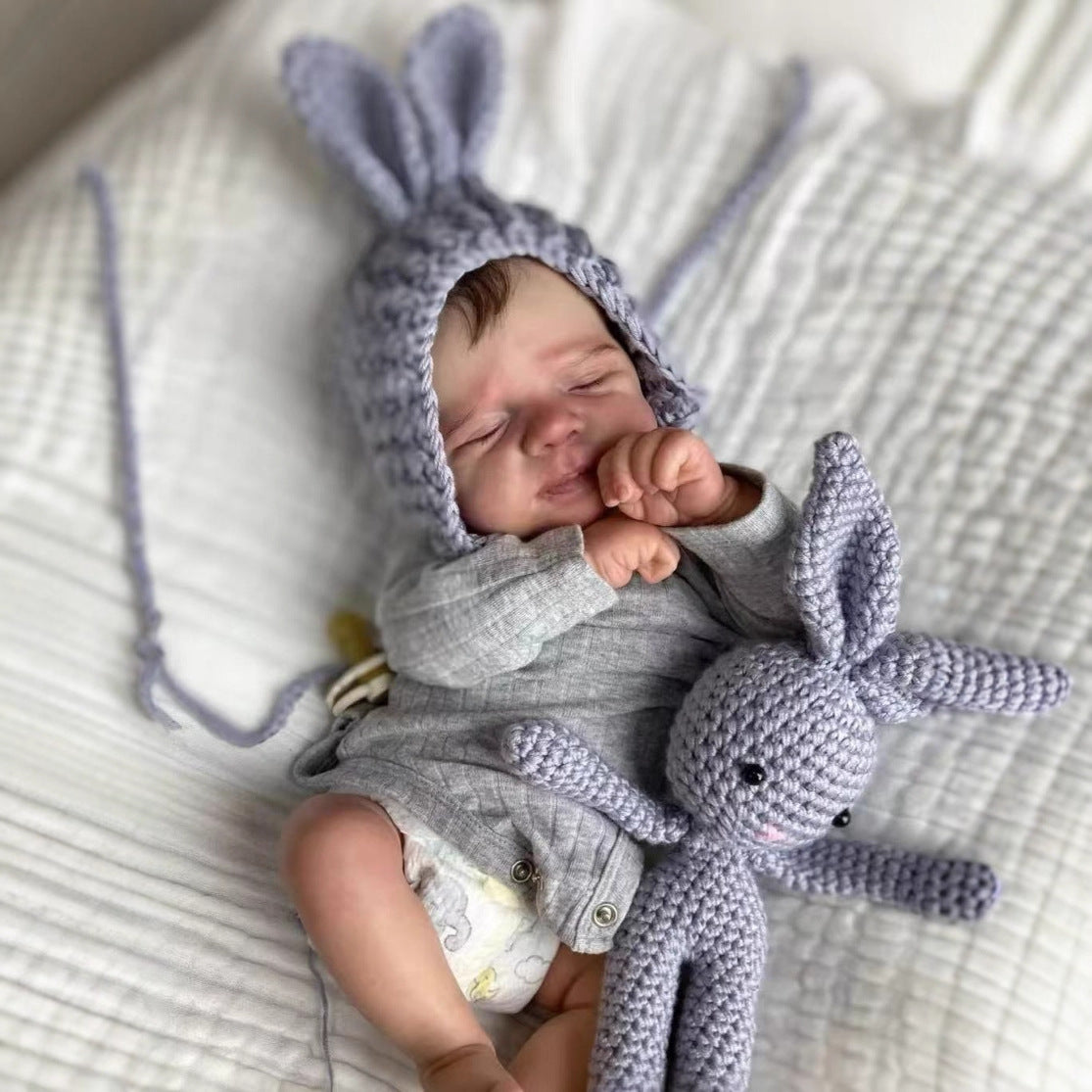 50cm Simulated Baby Full Vinyl Reborn doll 3D Skin Pascal children's gift