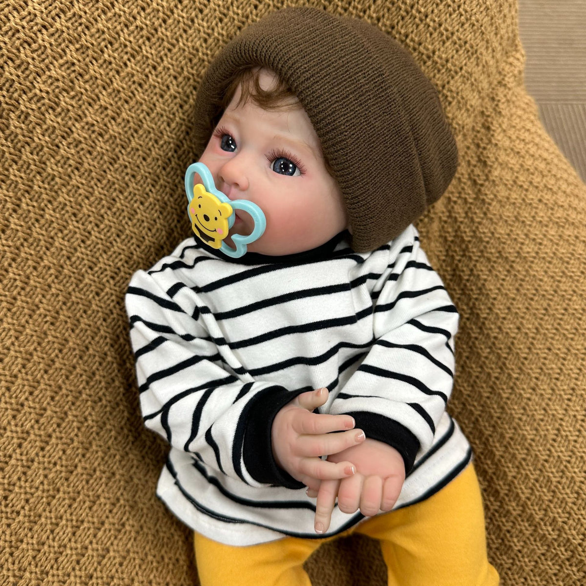 20 inch with Cloth Body Touch Soft Newborn Baby Dolls Toys for Girls Reborn Dolls