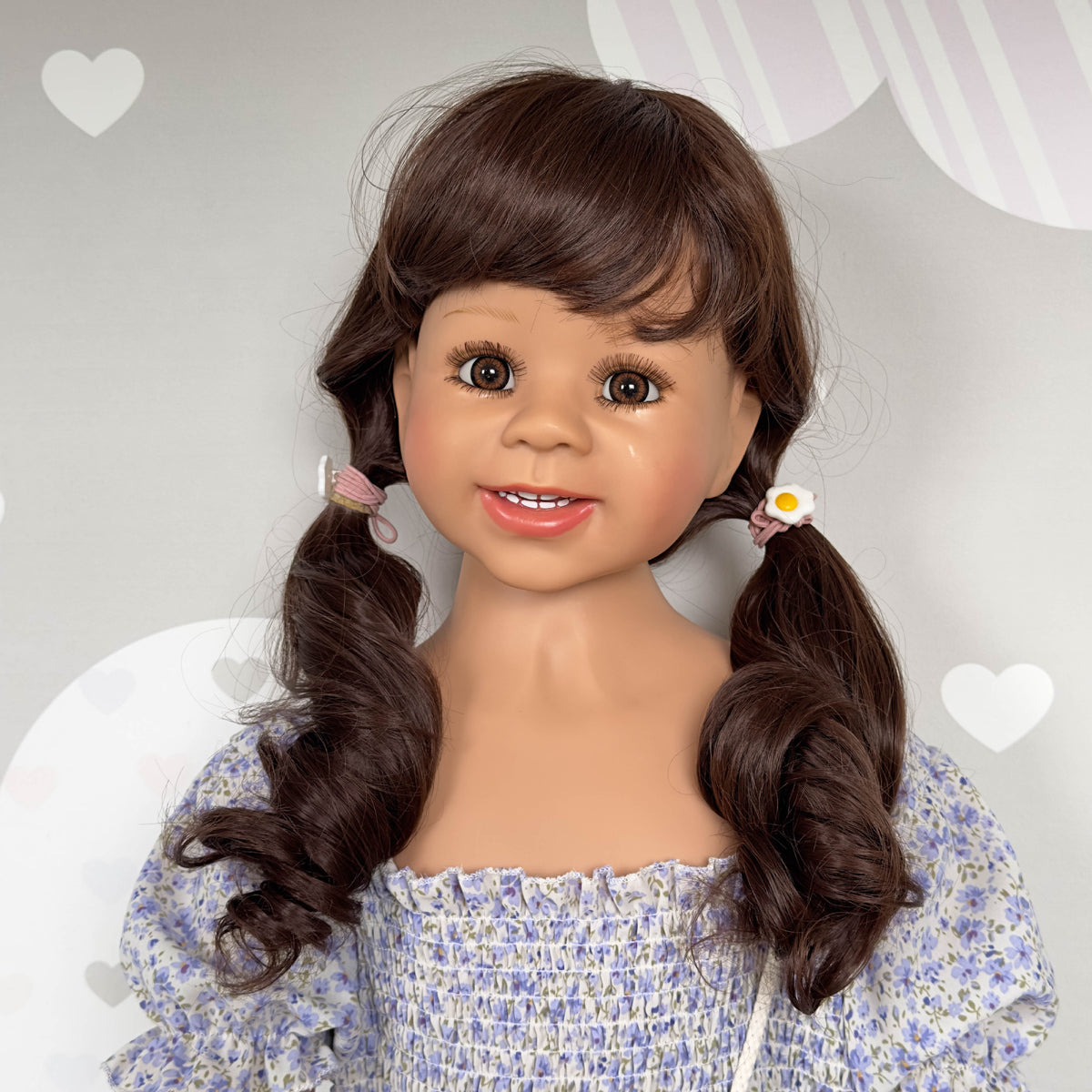 43 inch Standing Toddler Reborn Dolls with Full Vinyl Body Posable Limbs, Premium Surprise Gift For Birthday Parties And Seasonal Holiday Celebrations