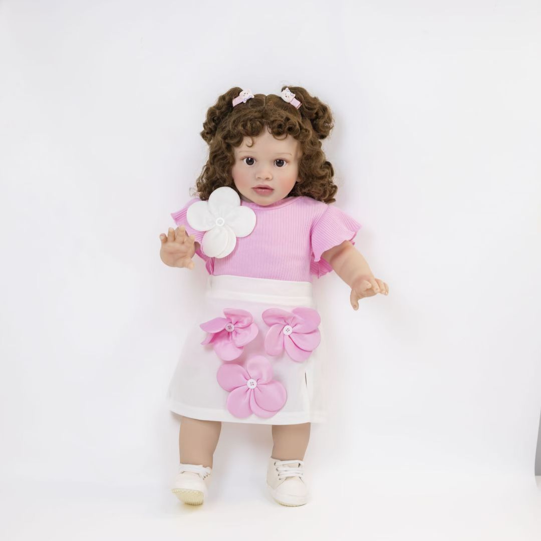 26 Inch Cloth‑Body Lifelike Doll, Cherished Keepsake Toy for Kids and Adult Collectors