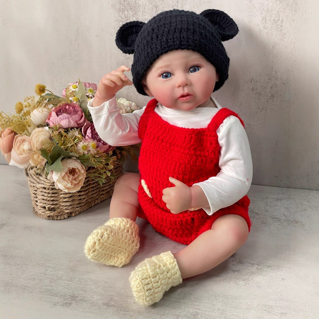 50cm 3D High Color Simulated Baby Full Vinyl Rebirth Doll children's gift