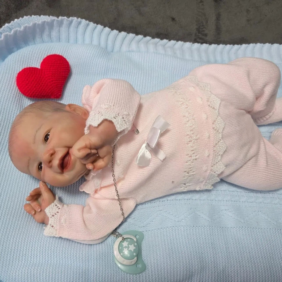 19inch Cloth Body Reborn Doll Newborn Baby doll