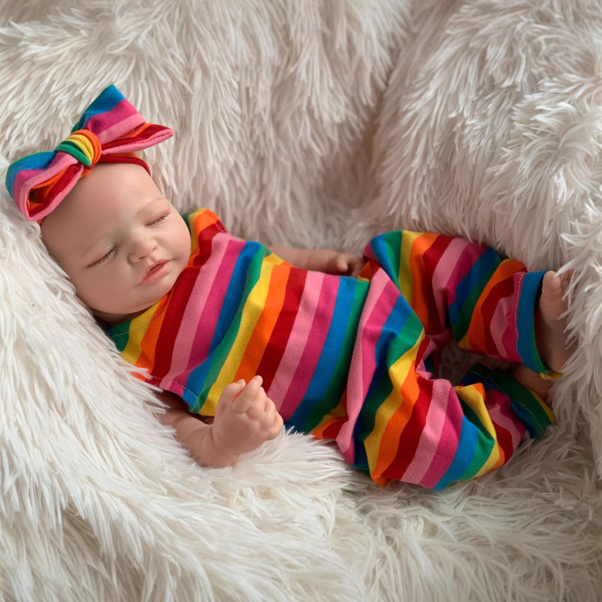 21 Inch with Full Soild Silicone Lifelike Reborn Doll for Play & Collection