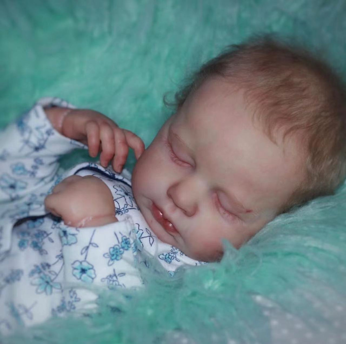 19 inch Reborn Dolls with Cloth Body Soft Vinyl limbs Touch Soft, Toys for Girls Reborn Dolls