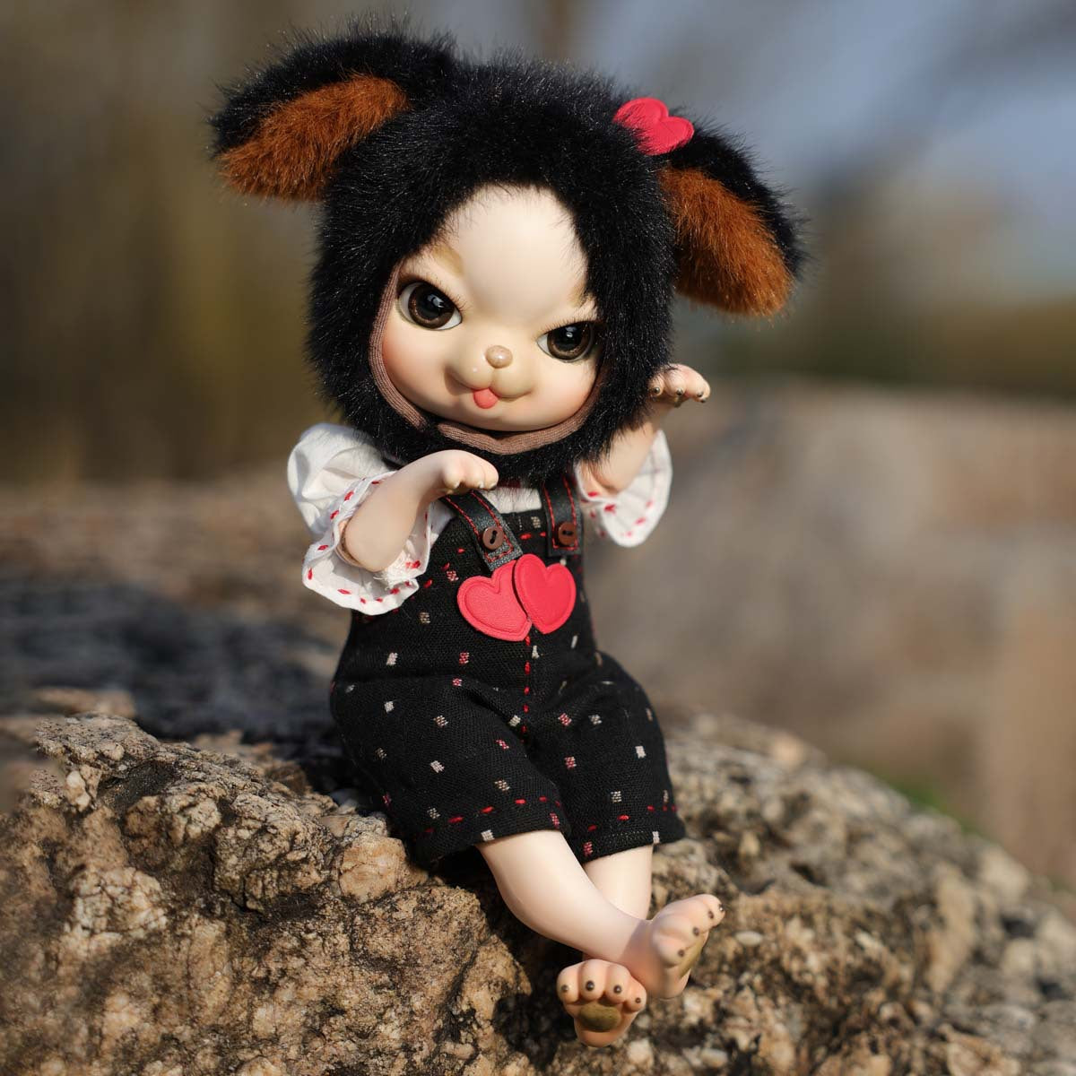 10 inch with Full Ceramic Ball Joint Body Collectible Doll Ornament Gift for Doll Lovers