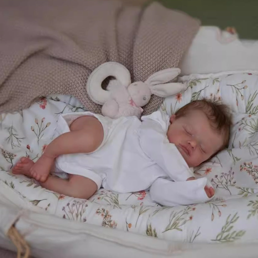 19 inch Reborn Dolls with Cloth Body Touch Soft Newborn Baby Dolls Toys for Girls Reborn Dolls