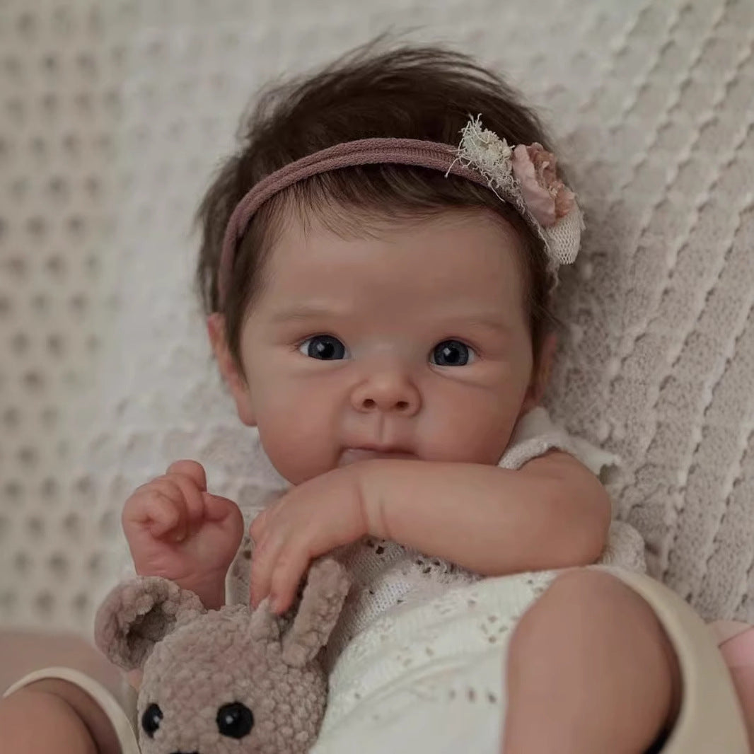 50cm 3D High Color Full Vinyl Simulation Baby Rebirth Doll Bettie