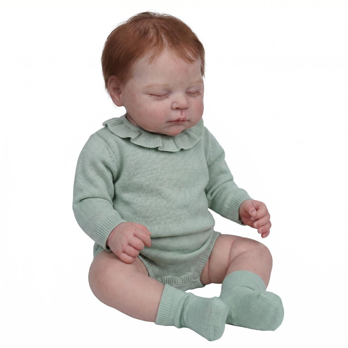 19 Inch Reborn Baby Dolls with cloth body Cute Baby Lifelike Real