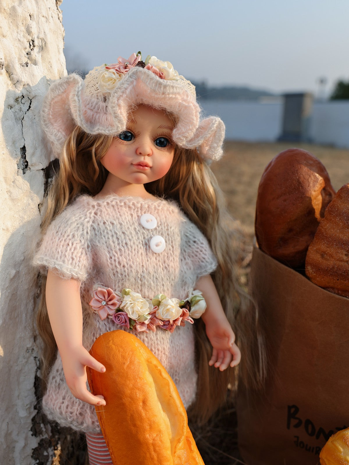 45cm Doll American Girl Dress Up Playhouse Toy Doll