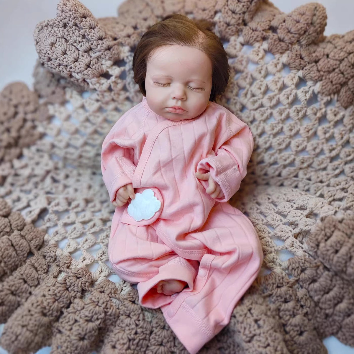 16 inch Reborn Baby Dolls with Full Soild Silicone Body Toddlers Girl/Boy for Gifts