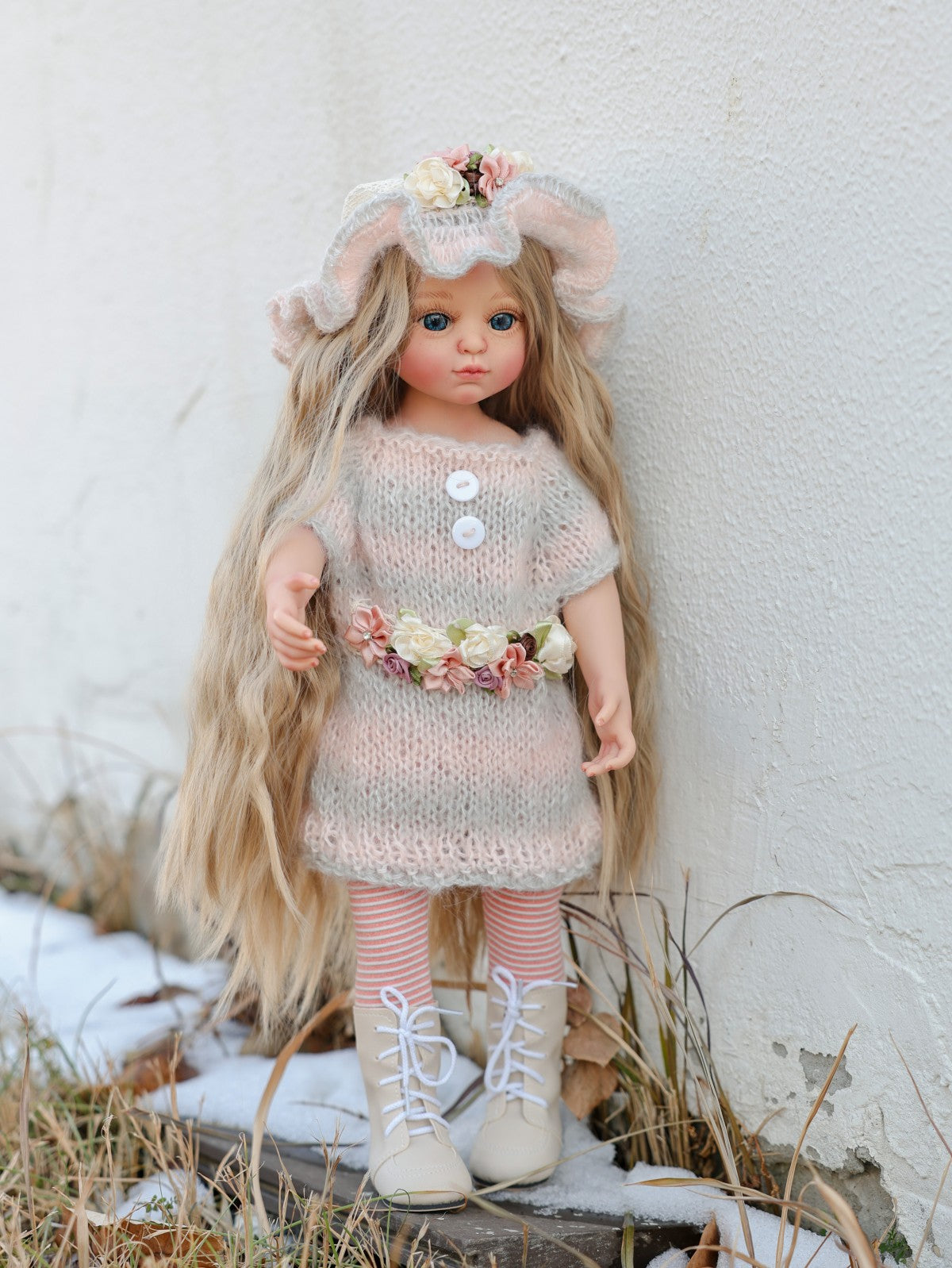 45cm Doll American Girl Dress Up Playhouse Toy Doll