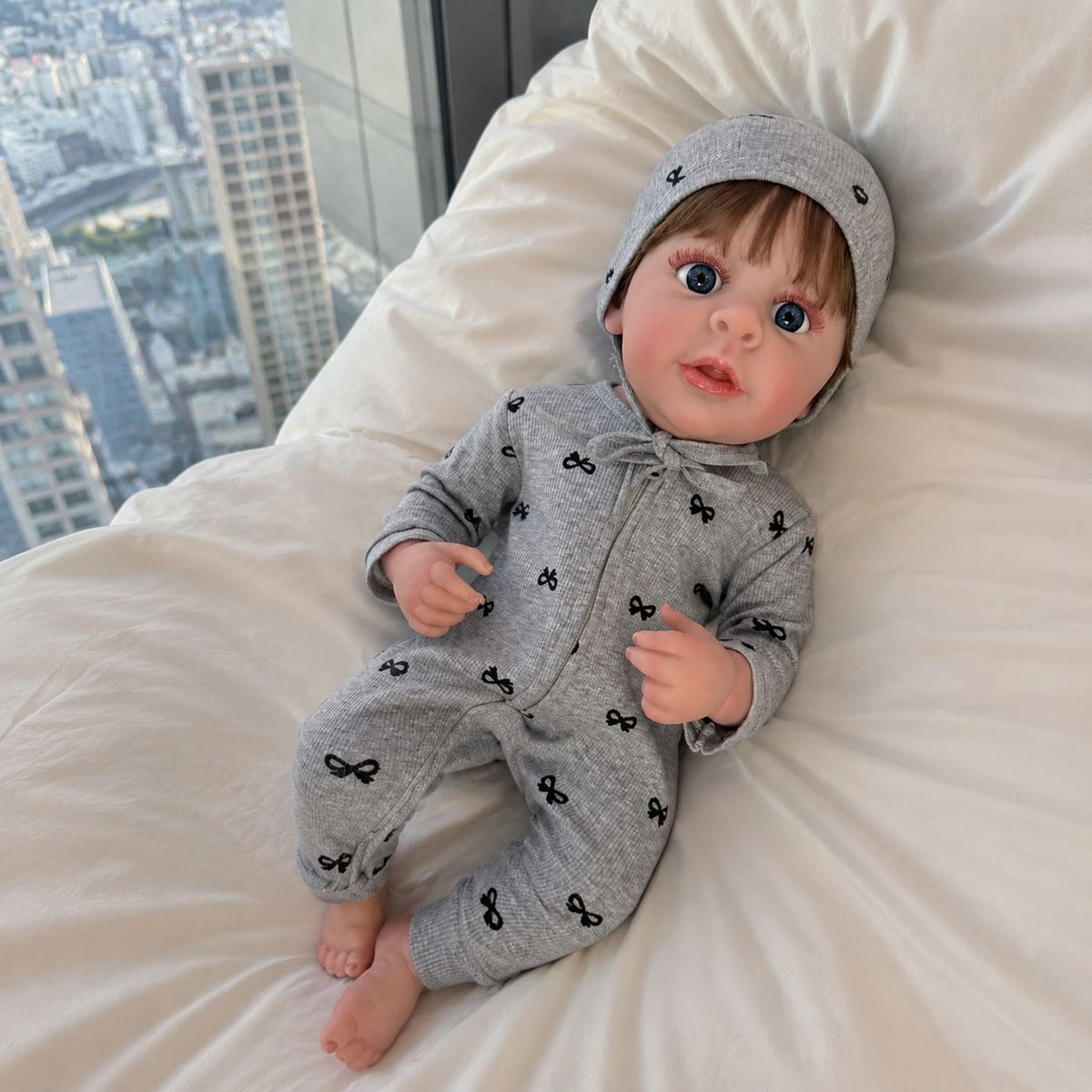 Treat your loved ones with 20 Inch Full‑Body Vinyl Realistic Doll for birthdays and memorable holiday occasions
