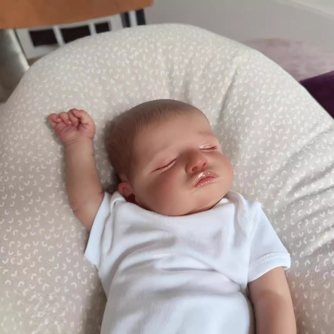 19 inch Reborn Dolls with Cloth Body Touch Soft Newborn Baby Dolls Toys for Girls Reborn Dolls