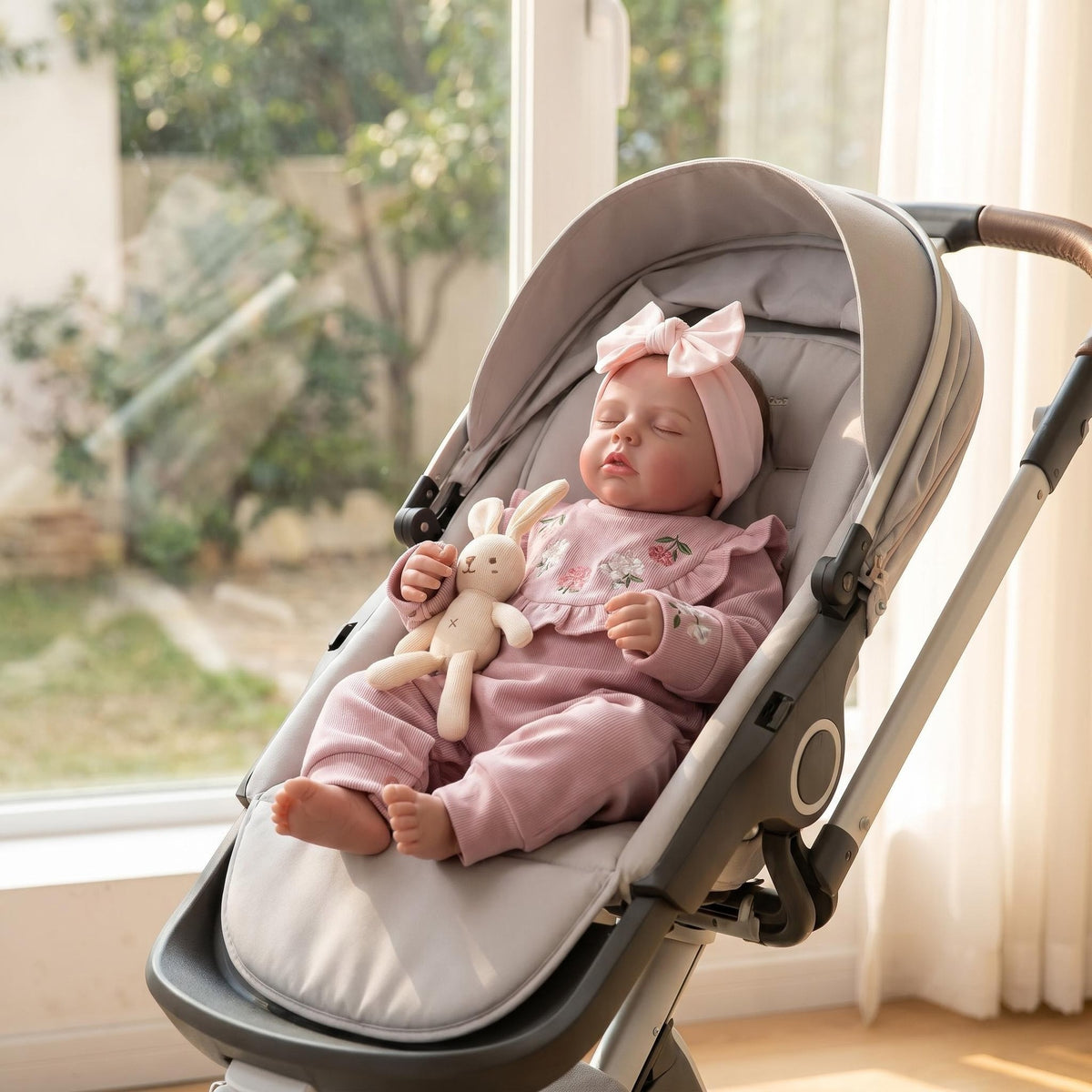 19 inch with Cloth Body Doll Realistic Vinyl Limbs With, For Therapeutic Companion & Hobby Collection