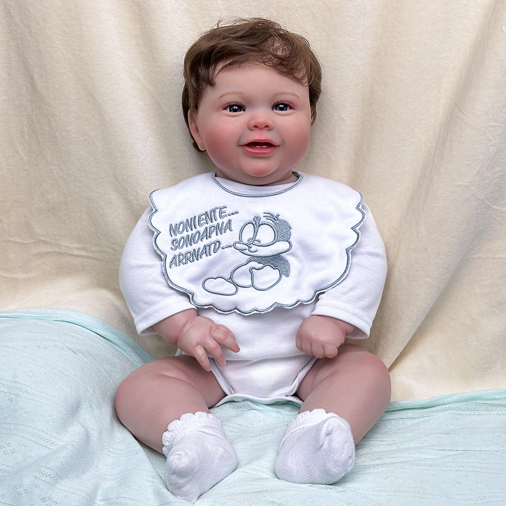 22 Inch Full‑Vinyl Reborn Doll, Lovely Surprise for Birthdays and Holiday Gift‑Giving