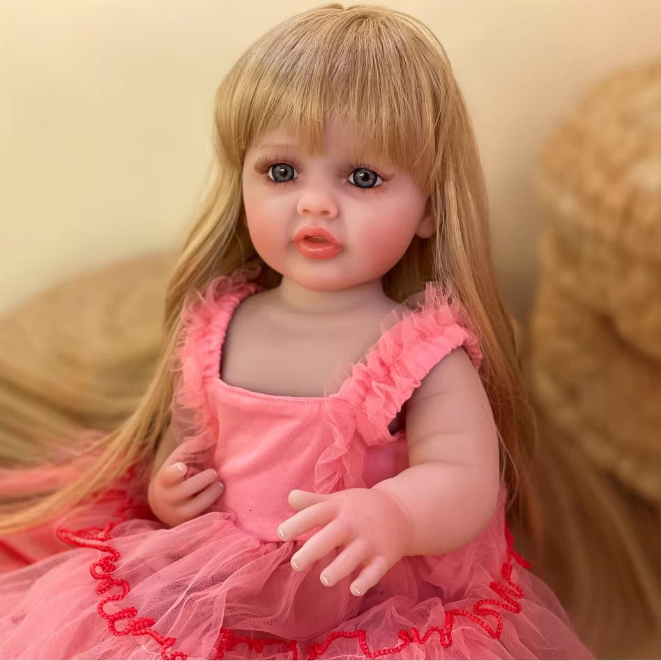 55cm Full Vinyl Rebirth Doll Simulation Doll Princess Gift