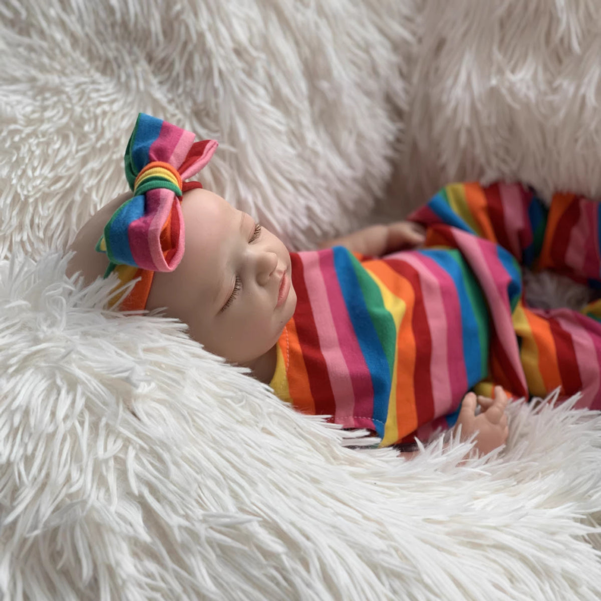 21 Inch with Full Soild Silicone Lifelike Reborn Doll for Play & Collection