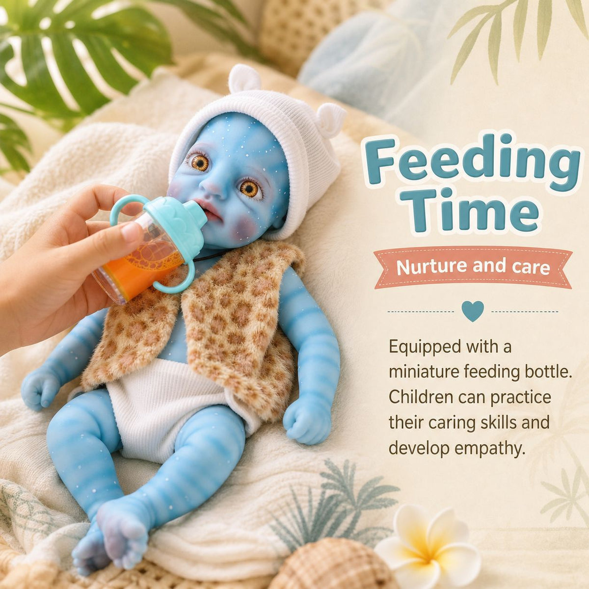 12 inch Avatar reborn dolls with Full Solid Silicone simulation toy doll for gifts, doll Avatar skin color
