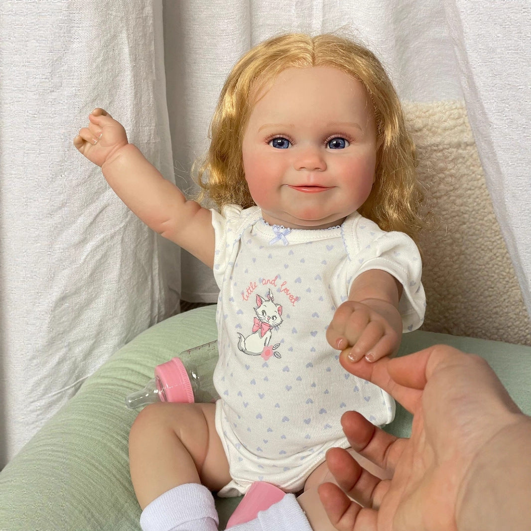 50cm Simulated Baby Full Vinyl Reborn doll  Maddie children's gift