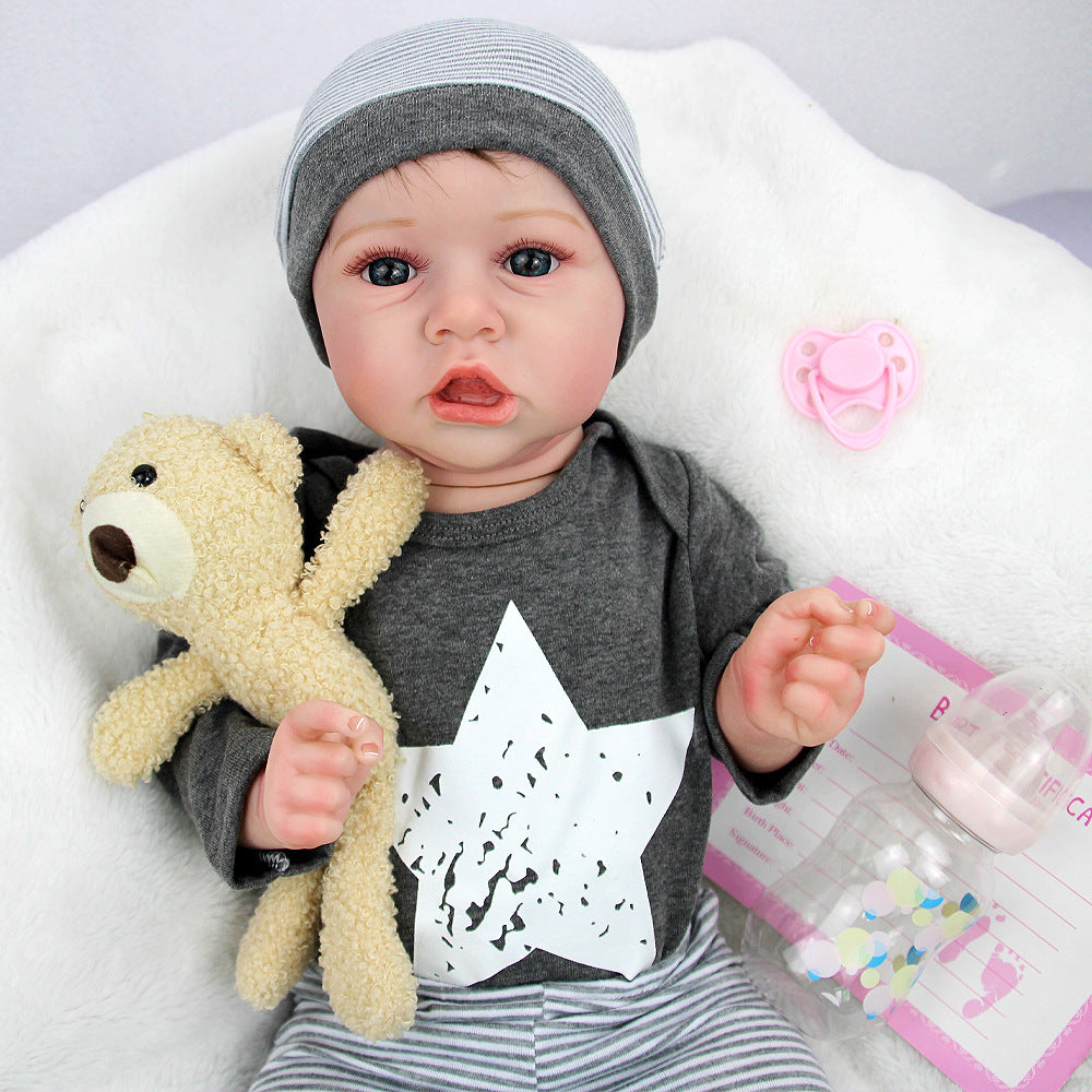 Reborn Baby Doll, 22 Inch Lifelike Realistic Baby Doll
