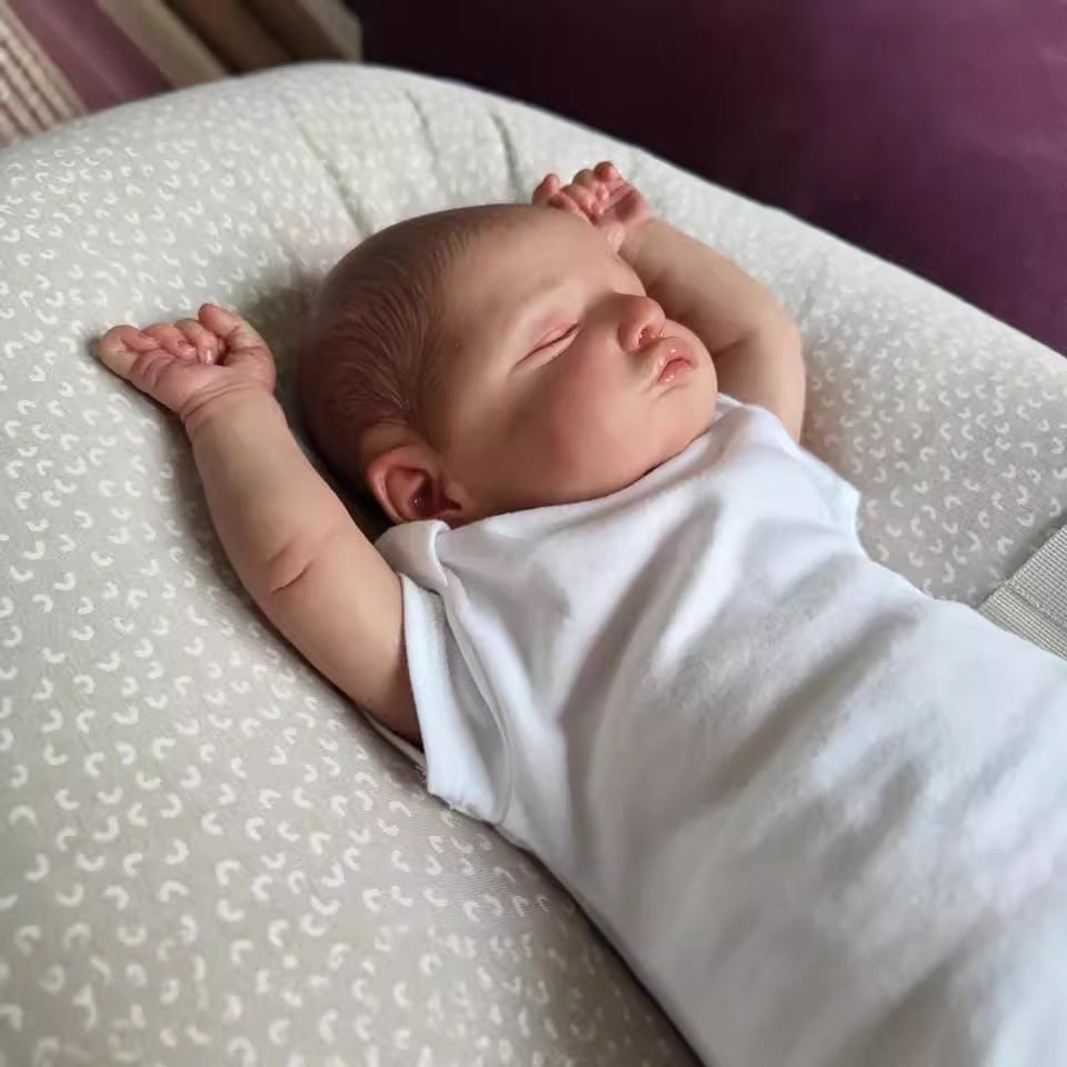 19 inch Reborn Dolls with Cloth Body Touch Soft Newborn Baby Dolls Toys for Girls Reborn Dolls