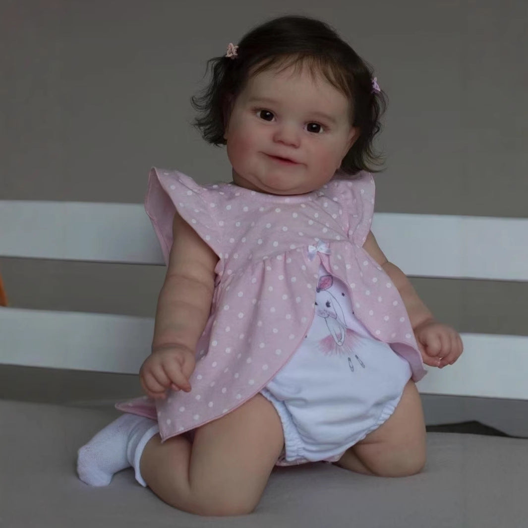 50cm Simulated Baby Full Vinyl Reborn doll 3D Skin Maddie children's gift
